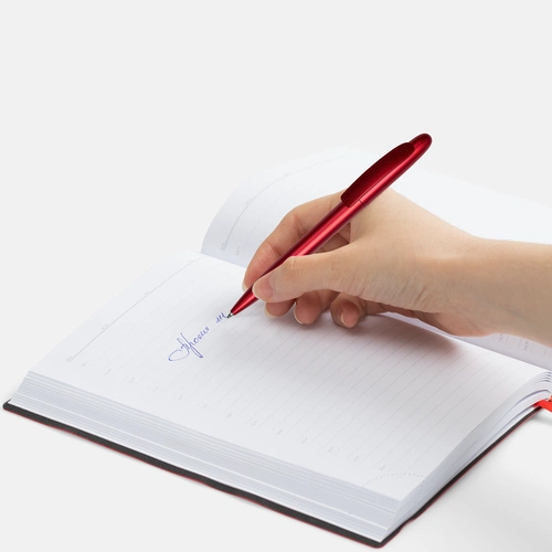 Ручка шариковая Moor Silver, ver.2, красный металлик Ручка шариковая Moor Silver, ver.2, красный металлик