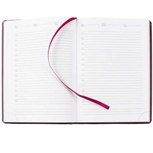 Ежедневник Prizma, недатированный, бордовый Ежедневник Prizma, недатированный, бордовый