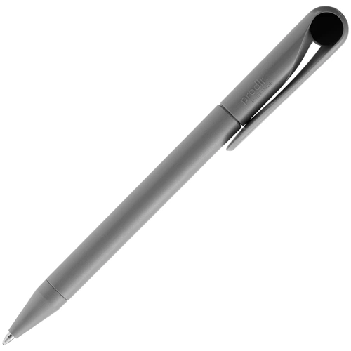 Ручка шариковая Prodir DS1 TMM Dot, серая с черным Ручка шариковая Prodir DS1 TMM Dot, серая с черным