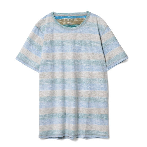 Футболка мужская Rayet двусторонняя, голубая с зеленым Футболка мужская Rayet двусторонняя, голубая с зеленым