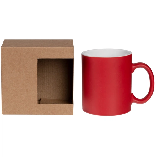 Коробка для кружки с окном Cupcase, крафт Коробка для кружки с окном Cupcase, крафт