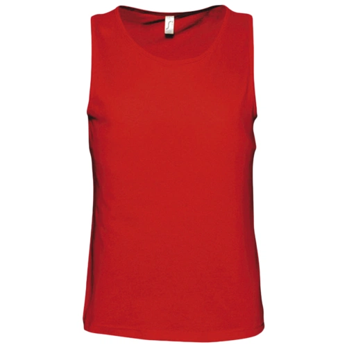 Майка мужская Justin 150, красная Майка мужская Justin 150, красная