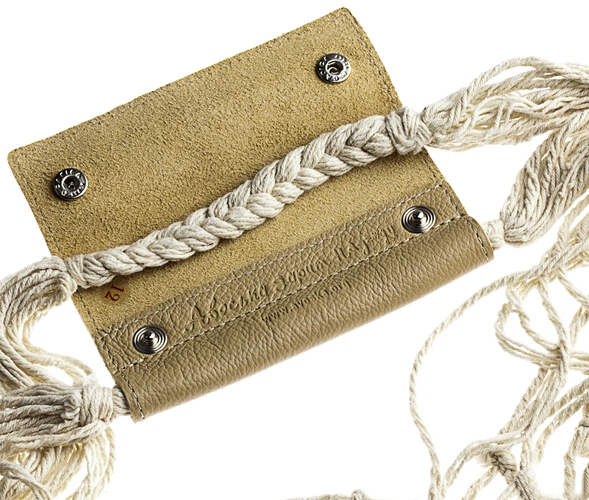 Авоська на плечо «Подари надежду», с кожаной ручкой, бежевая Авоська на плечо «Подари надежду», с кожаной ручкой, бежевая