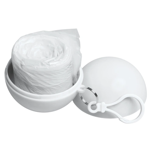 Дождевик в круглом футляре Nimbus, белый Дождевик в круглом футляре Nimbus, белый