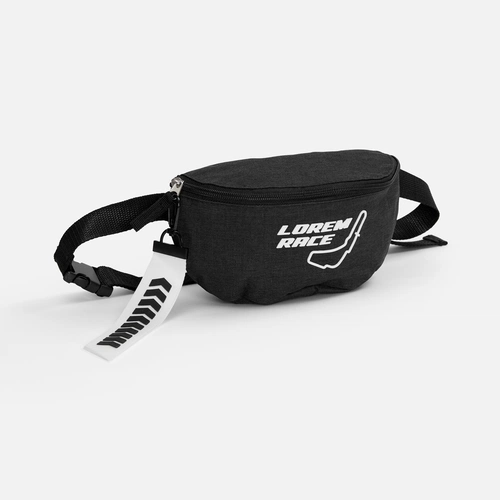 Поясная сумка Handy Dandy, черная с флекстраном Поясная сумка Handy Dandy, черная с флекстраном