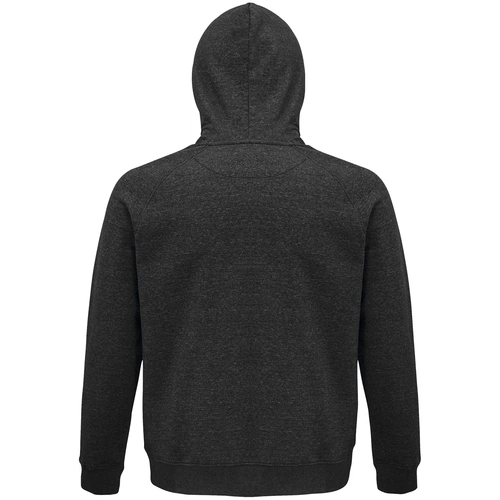 Толстовка унисекс Stellar, черный меланж Толстовка унисекс Stellar, черный меланж