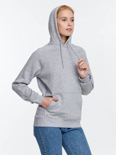 Толстовка унисекс Stellar, серый меланж Толстовка унисекс Stellar, серый меланж