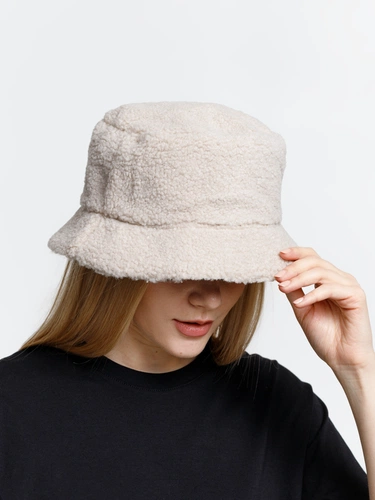 Панама Bucket двусторонняя утепленная, хаки с бежевым Панама Bucket двусторонняя утепленная, хаки с бежевым