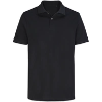 Рубашка поло унисекс Pacific, черная