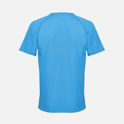 Футболка спортивная унисекс Vortex, ярко-бирюзовая Футболка спортивная унисекс Vortex, ярко-бирюзовая