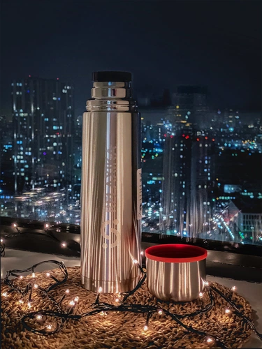 Термос Relaxika 1000, стальной Термос Relaxika 1000, стальной