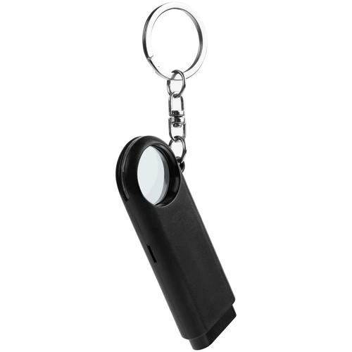 Брелок-фонарик Lens Ray, черный Брелок-фонарик Lens Ray, черный