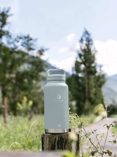 Термобутылка Fujisan XL, голубая Термобутылка Fujisan XL, голубая