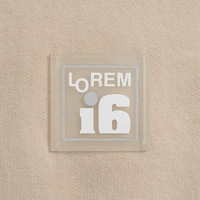 Лейбл из ПВХ Dzeta, L