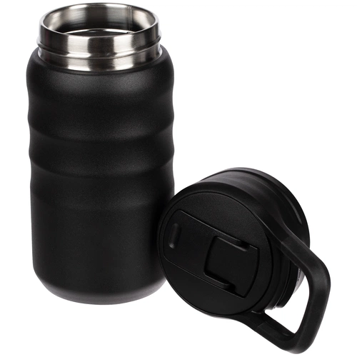 Термобутылка Fujisan 2.0 без логотипа, черная Термобутылка Fujisan 2.0 без логотипа, черная