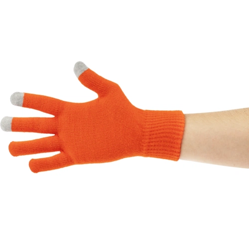 Перчатки сенсорные Urban Flow, оранжевые Перчатки сенсорные Urban Flow, оранжевые