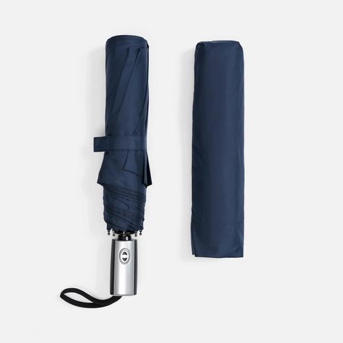Зонт складной Fiber, темно-синий Зонт складной Fiber, темно-синий