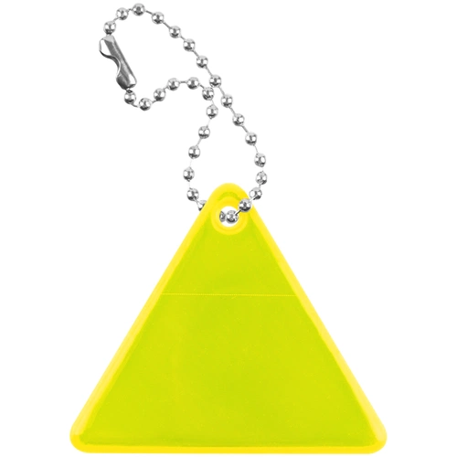 Светоотражатель Spare Care, треугольник, желтый неон Светоотражатель Spare Care, треугольник, желтый неон