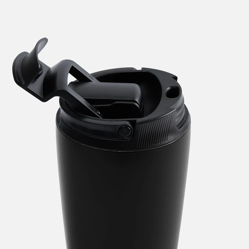 Термостакан с двумя поильниками Duetta, черный Термостакан с двумя поильниками Duetta, черный