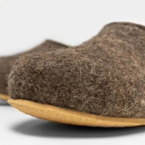 Домашние валенки Step, серо-коричневые (натуральные) Домашние валенки Step, серо-коричневые (натуральные)