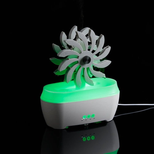 Увлажнитель-ароматизатор Steam Spin, белый с серым Увлажнитель-ароматизатор Steam Spin, белый с серым