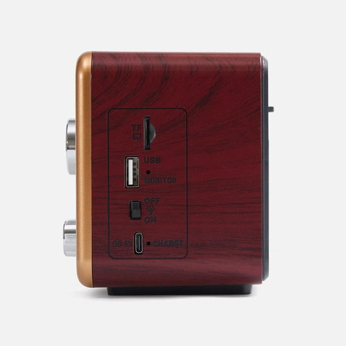 Bluetooth-колонка с радио Listenberg, коричневая Bluetooth-колонка с радио Listenberg, коричневая