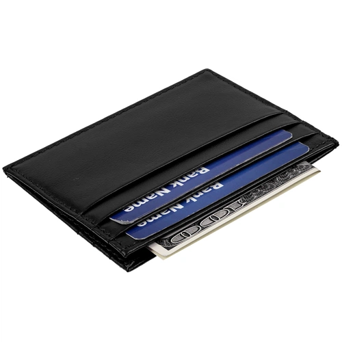 Чехол для карточек Top, черный Чехол для карточек Top, черный