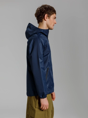 Куртка унисекс Nordvind DWR, темно-синяя Куртка унисекс Nordvind DWR, темно-синяя