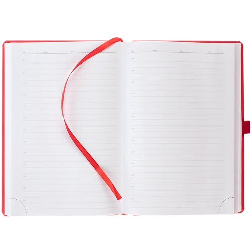 Ежедневник Favor Gold, недатированный, красный Ежедневник Favor Gold, недатированный, красный