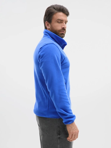 Куртка флисовая унисекс Ben Mac, синяя Куртка флисовая унисекс Ben Mac, синяя