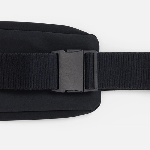 Спортивная поясная сумка Springa, черная Спортивная поясная сумка Springa, черная