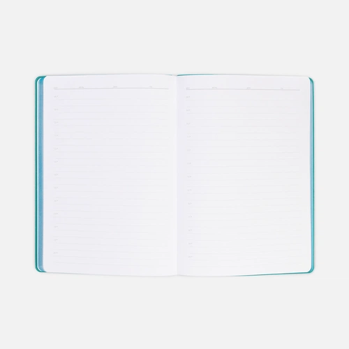 Ежедневник Flexpen Shall, недатированный, бирюзовый Ежедневник Flexpen Shall, недатированный, бирюзовый