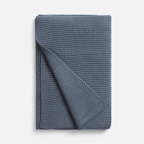 Шарф Nobilis Mono, серый (стальной) Шарф Nobilis Mono, серый (стальной)