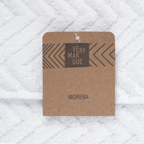 Полотенце Morena, среднее, белое Полотенце Morena, среднее, белое