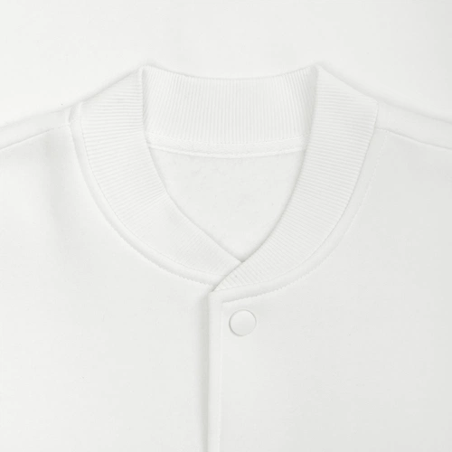 Бомбер унисекс AtmosWear, молочно-белый Бомбер унисекс AtmosWear, молочно-белый