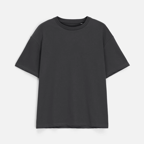 Футболка унисекс Durington, темно-серая (графит) Футболка унисекс Durington, темно-серая (графит)