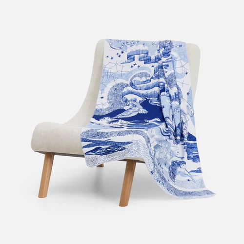 Флисовый плед «Чудеса прилетели» Флисовый плед «Чудеса прилетели»