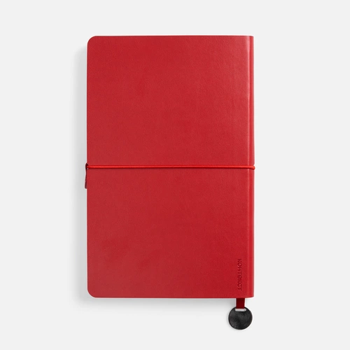 Ежедневник Waltz, недатированный, красный Ежедневник Waltz, недатированный, красный
