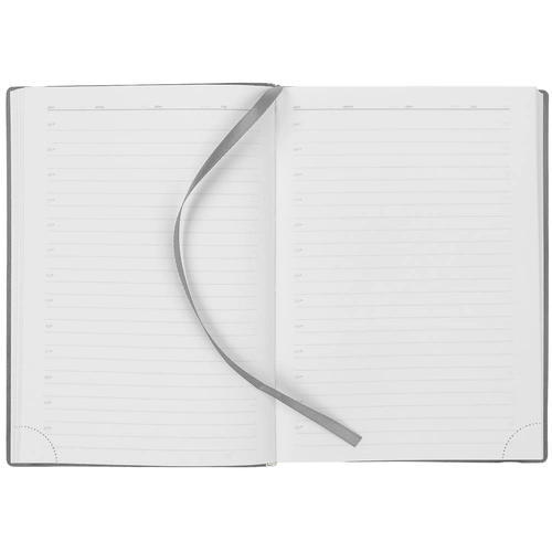 Ежедневник New Factor Metal, серый Ежедневник New Factor Metal, серый