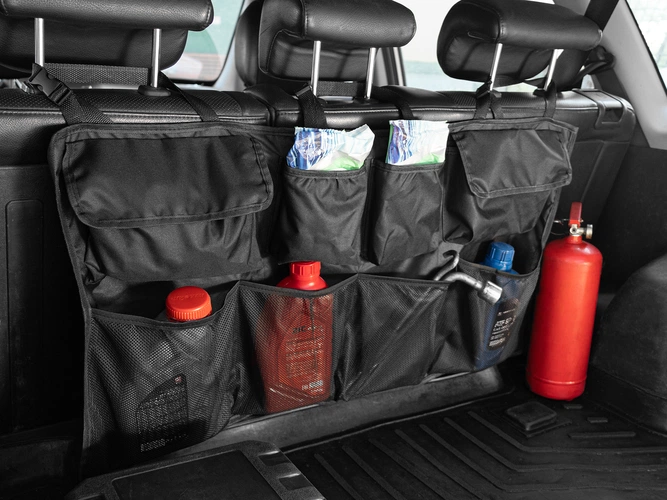 Органайзер в багажник автомобиля Ordinare, черный Органайзер в багажник автомобиля Ordinare, черный