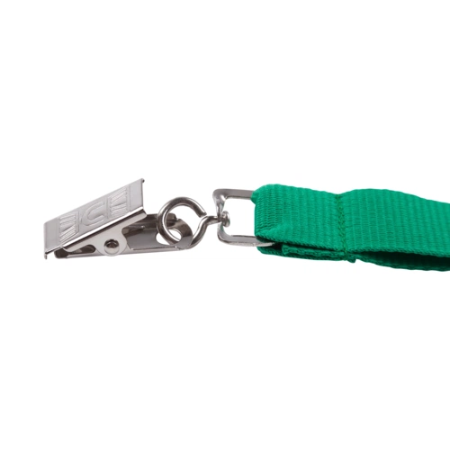 Лента для бейджа Neckband, зеленая Лента для бейджа Neckband, зеленая