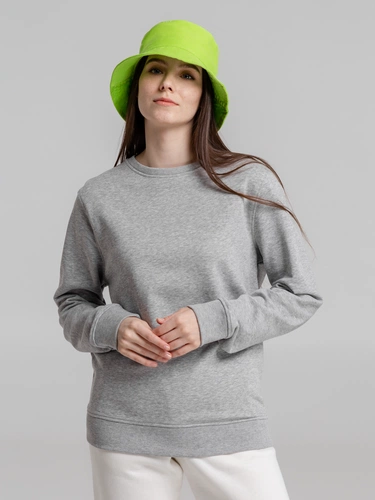 Свитшот унисекс BNC Inspire (Organic), серый меланж Свитшот унисекс BNC Inspire (Organic), серый меланж