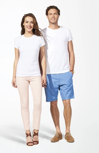 Футболка мужская для сублимации Magma Men, белая Футболка мужская для сублимации Magma Men, белая