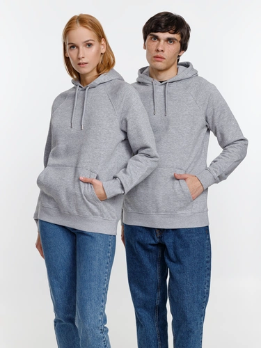 Толстовка унисекс Stellar, серый меланж Толстовка унисекс Stellar, серый меланж