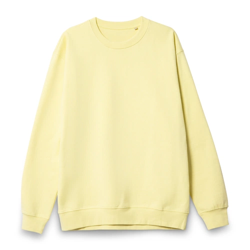 Свитшот унисекс Columbia, светло-желтый Свитшот унисекс Columbia, светло-желтый