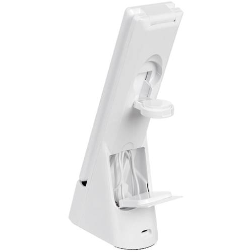 Лампа с беспроводной зарядкой смартфона и часов Powerack, белая Лампа с беспроводной зарядкой смартфона и часов Powerack, белая