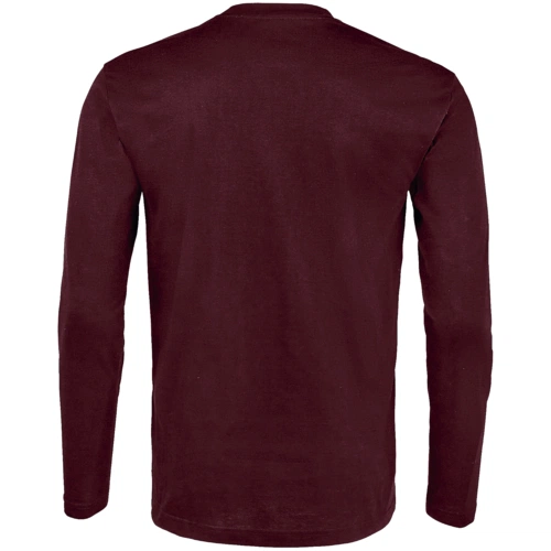 Футболка с длинным рукавом Monarch 150, бордовая Футболка с длинным рукавом Monarch 150, бордовая
