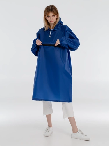 Дождевик-анорак Alatau, ярко-синий, единый размер Дождевик-анорак Alatau, ярко-синий, единый размер