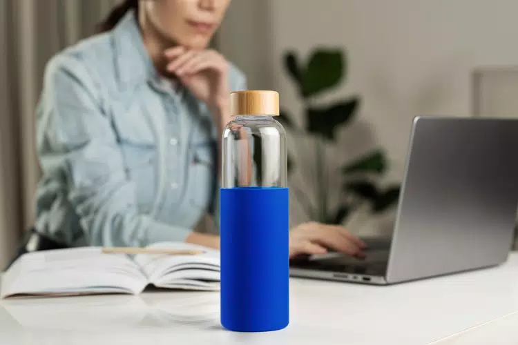 Бутылка для воды Onflow, синяя Бутылка для воды Onflow, синяя