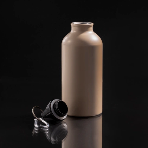 Бутылка для воды Funrun 400, светло-бежевая Бутылка для воды Funrun 400, светло-бежевая